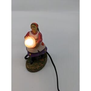 Snow Village Halloween - A Cryptic Cave Mystic